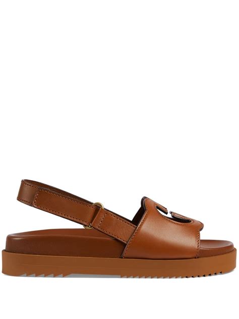 gucci sandals brown thomas